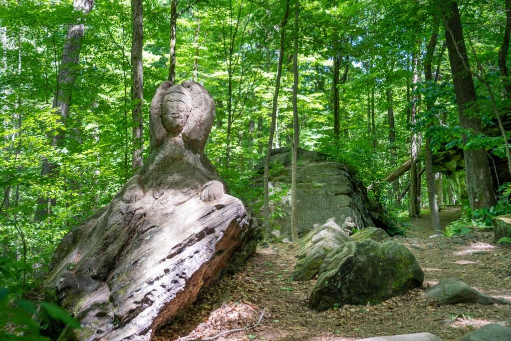 Esfinge en Worden's Ledges