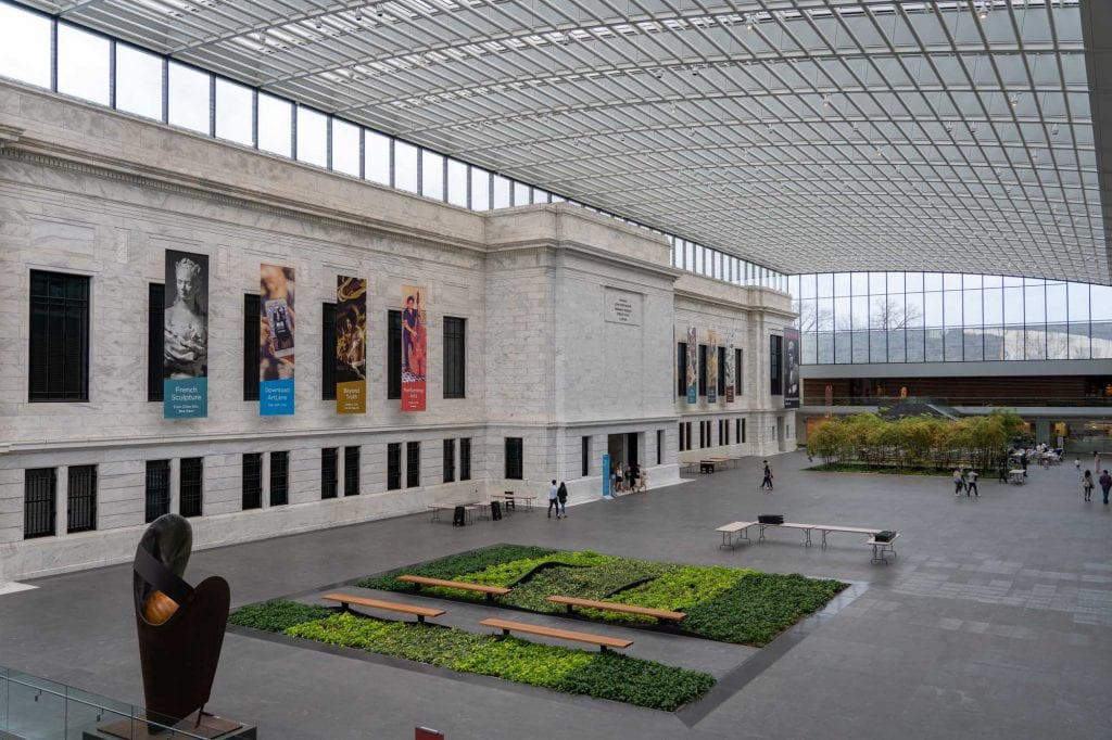 Atrio del Museo de Arte de Cleveland