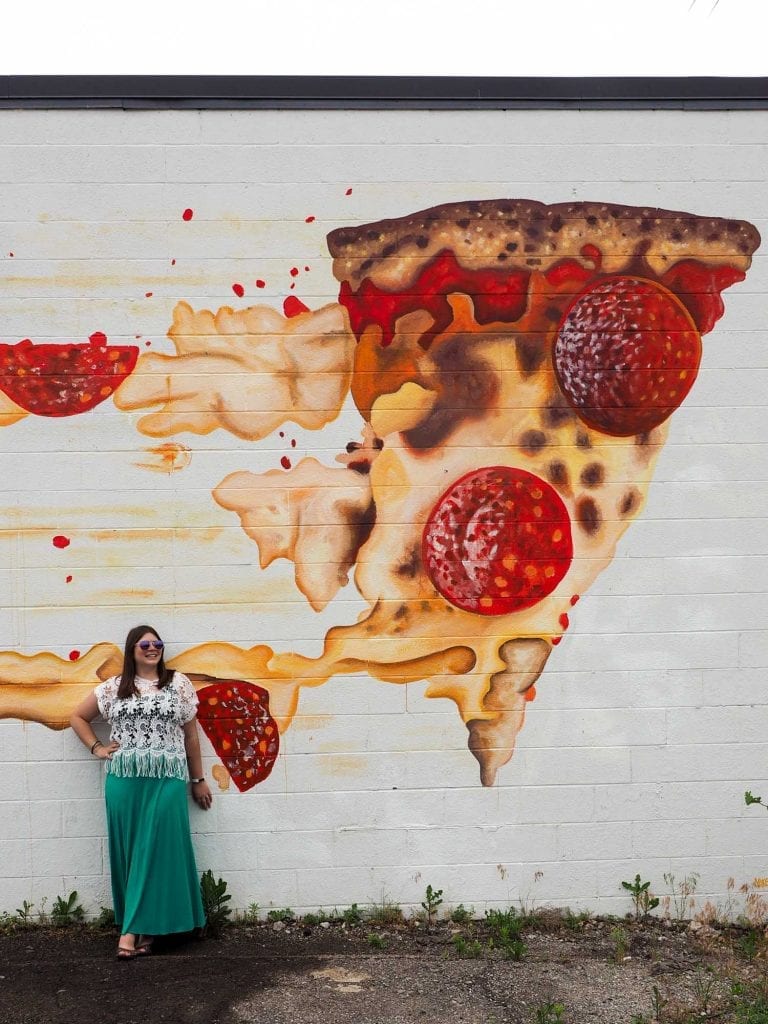Mural de pizza de Cleveland