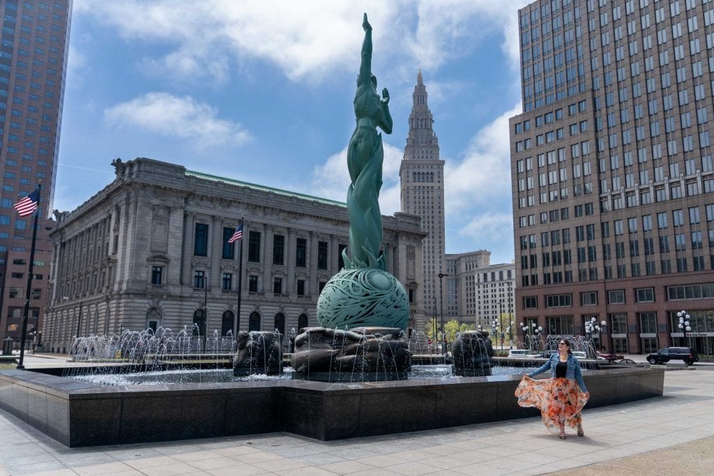 Fuente de la vida eterna en Cleveland