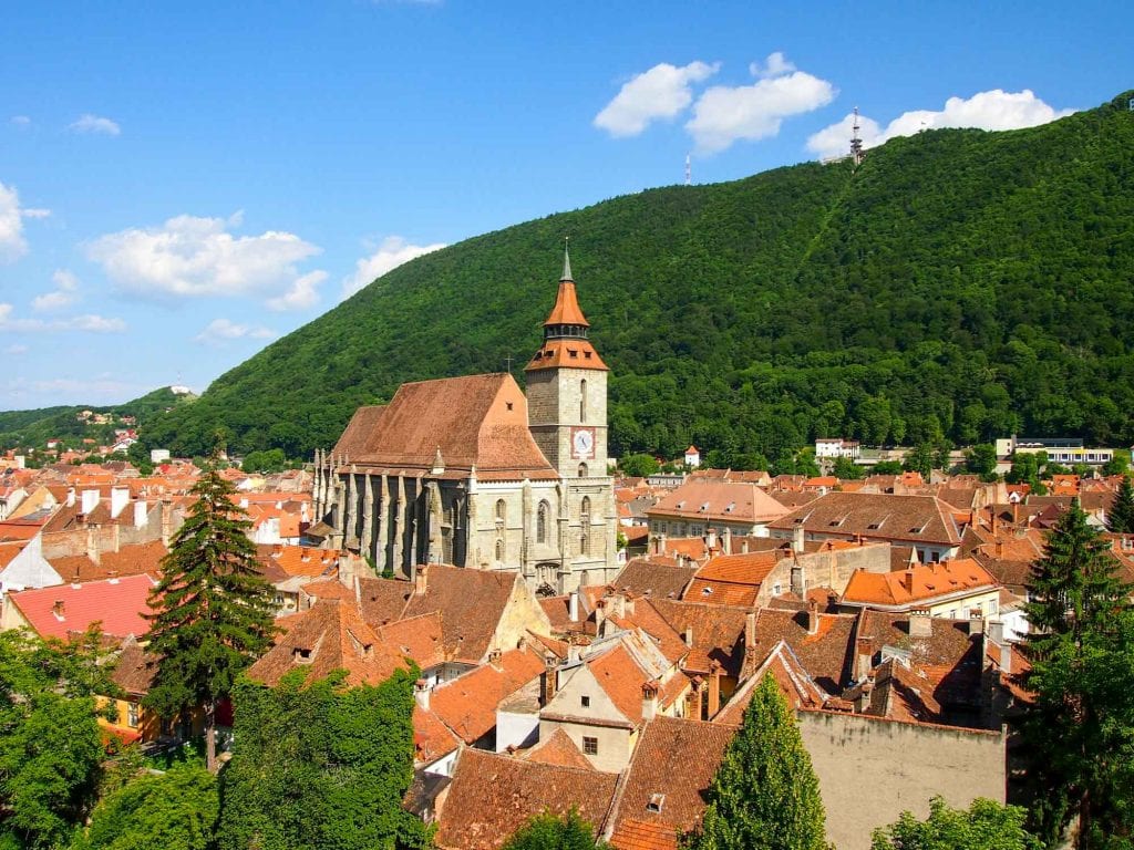 Tejados de Brasov, Rumania