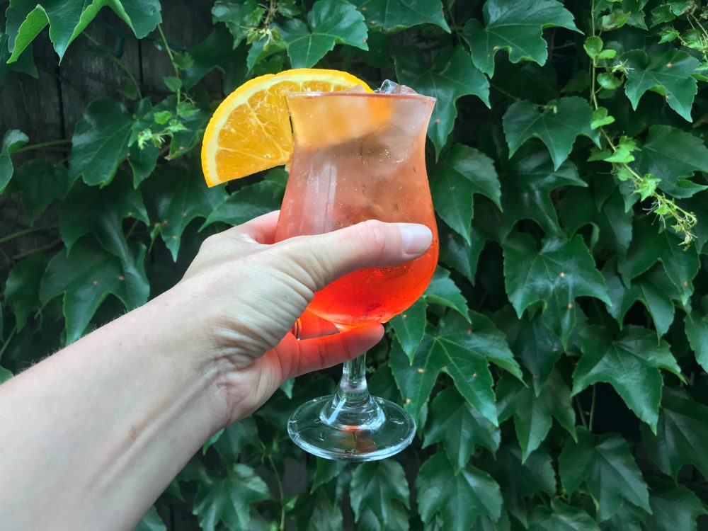 Aperol Spritz en la taberna de Little Italy
