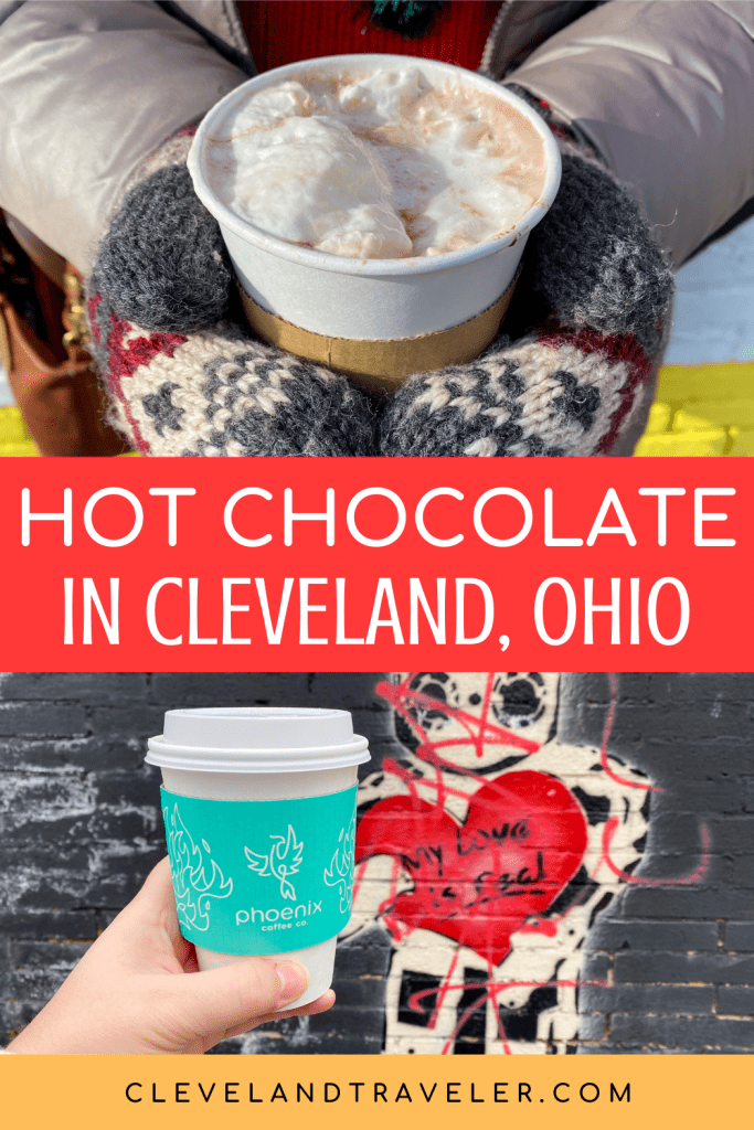 Chocolate caliente en Cleveland, Ohio