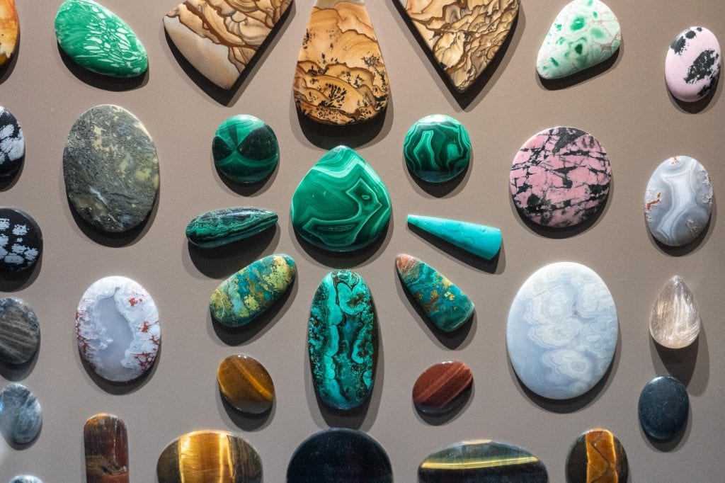 Piedras preciosas en CMNH