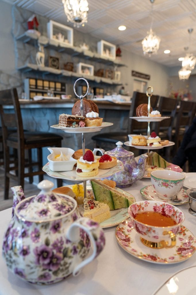 Té de la tarde Macaron Tea Room