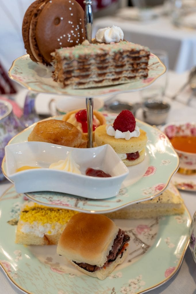 Té de la tarde Macaron Tea Room