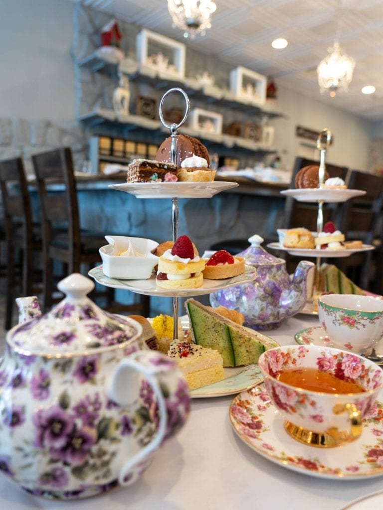 Té de la tarde Macaron Tea Room