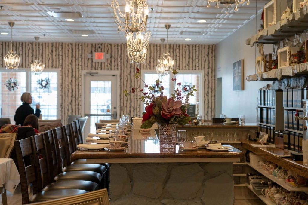 Salón de té de macarrones