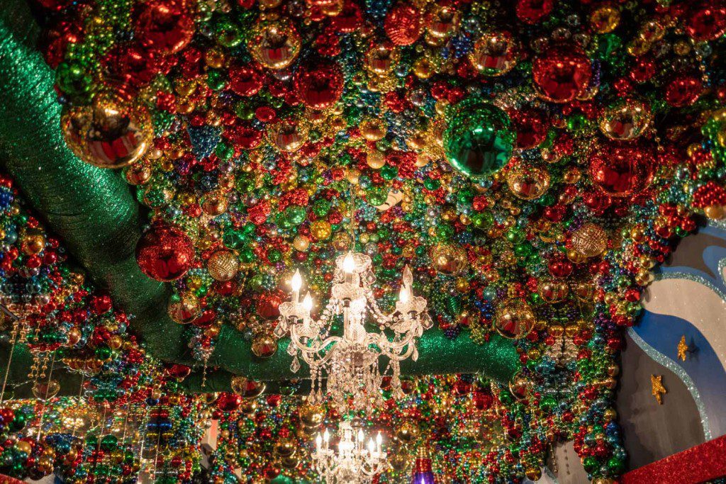 Techo ornamental en Castle Noel