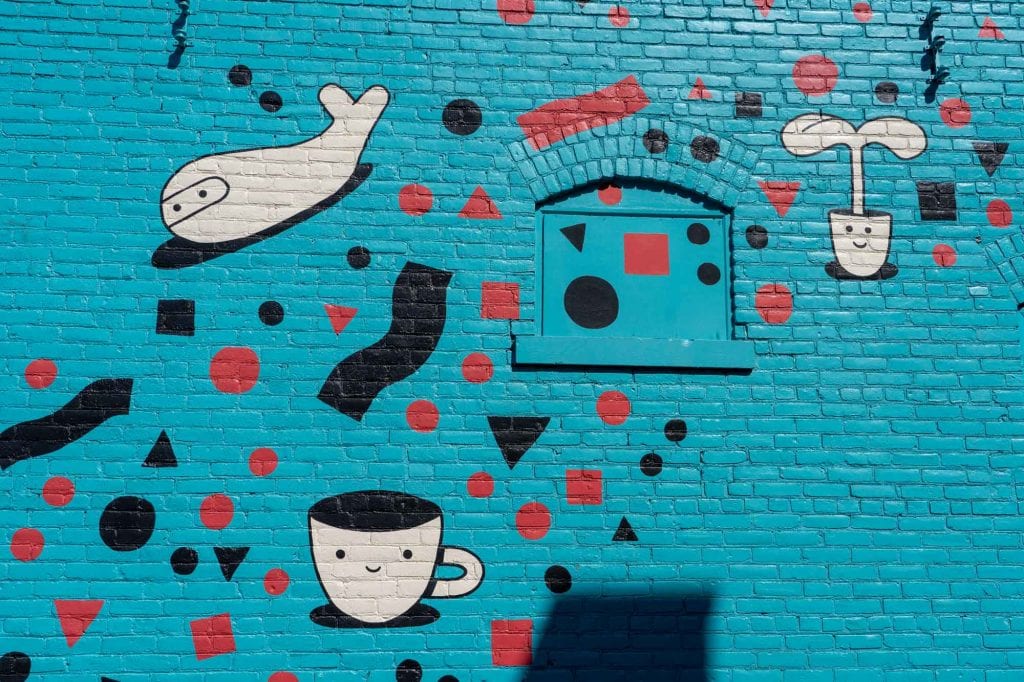 Mural de la plaza Gordon