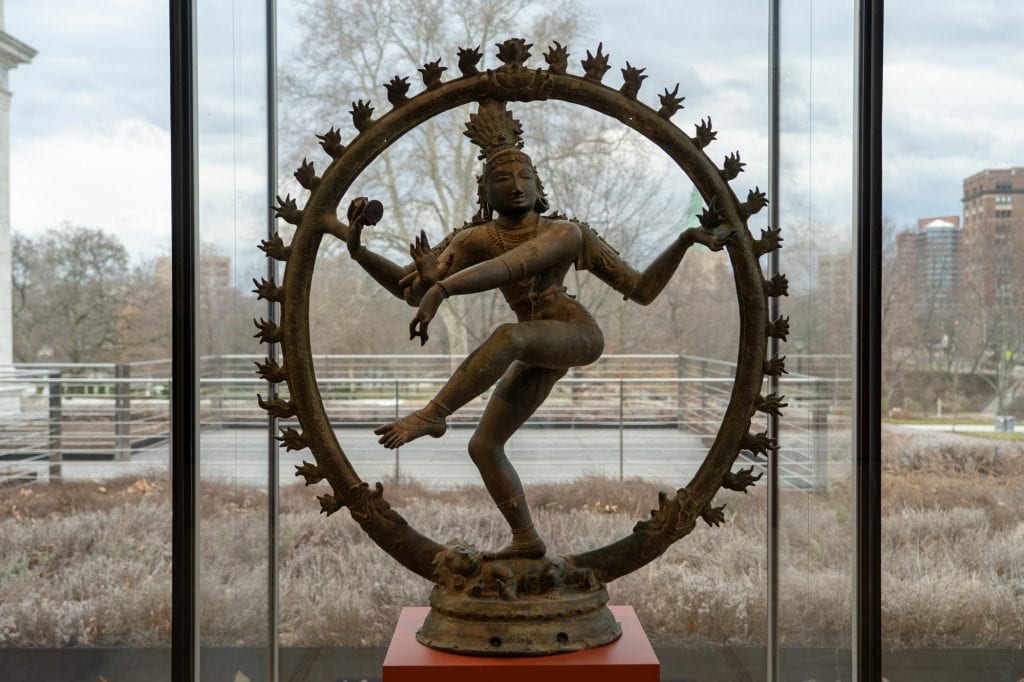 Estatua de Shiva en el Museo de Arte de Cleveland