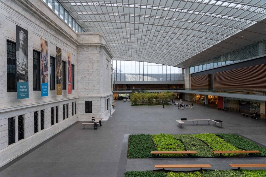 Atrio del Museo de Arte de Cleveland