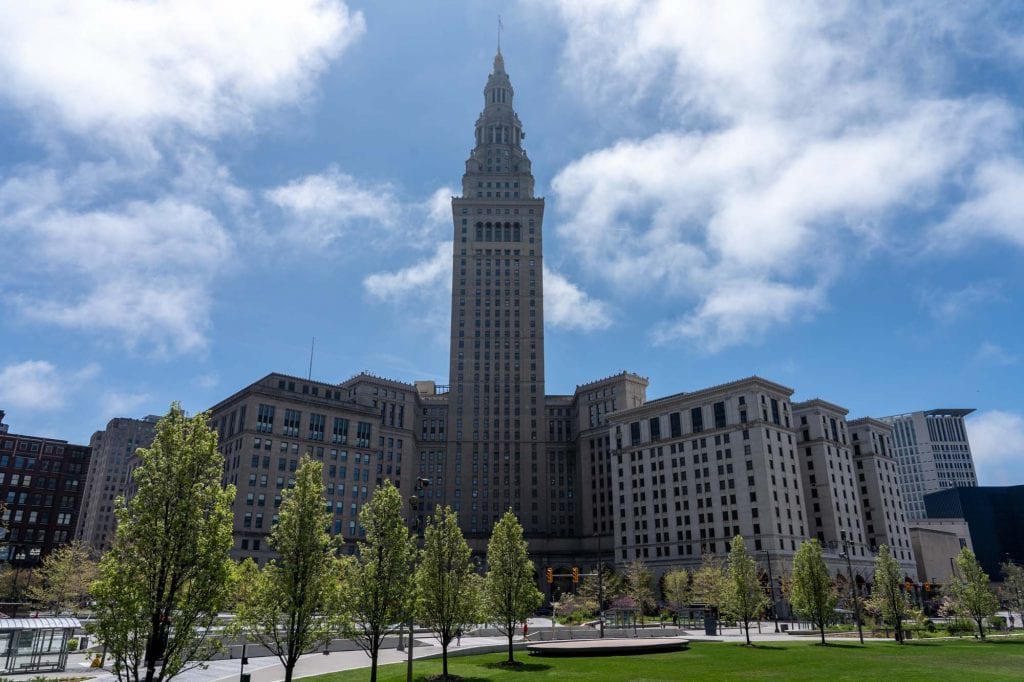 Torre terminal en Cleveland