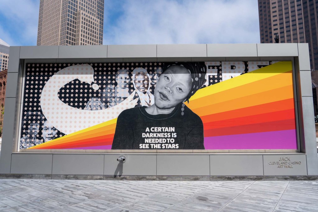 Arte de la plaza pública de Cleveland