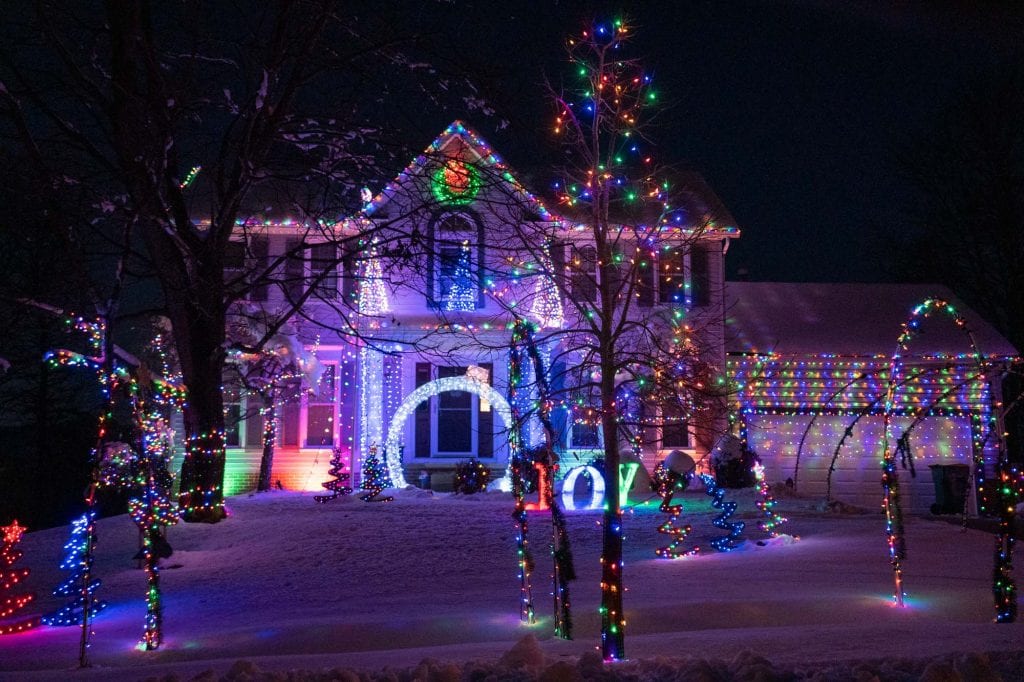 Luces navideñas Twinsburg