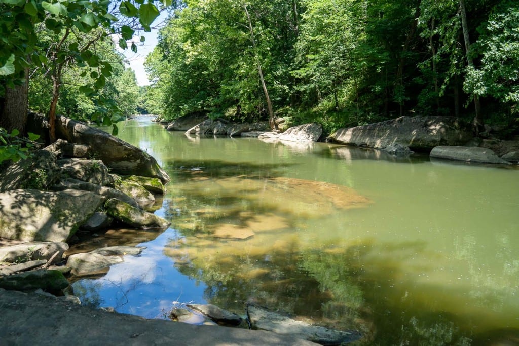 Río Kokosing en Ohio