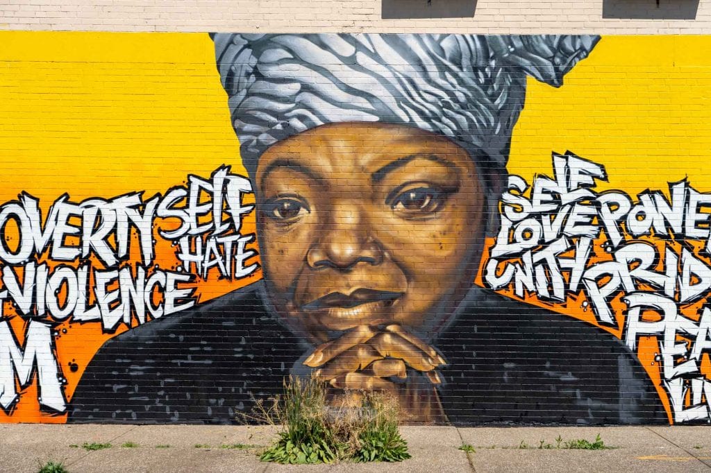 mural maya angelou