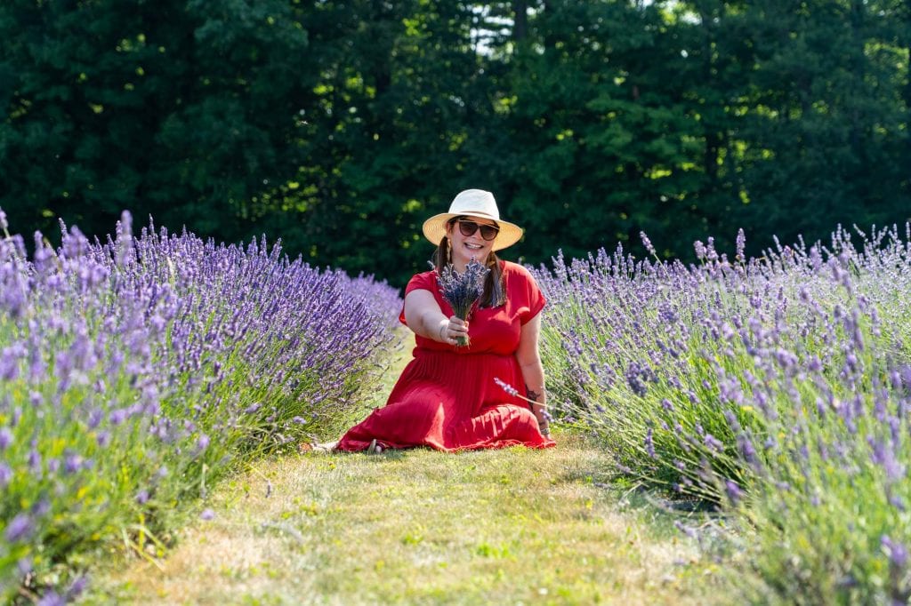 Amanda en Luvin Lavender Farms