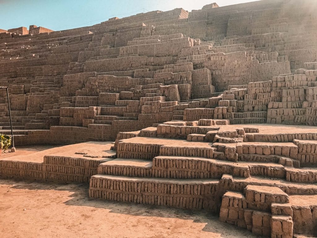 Huaca Pucllana en Perú