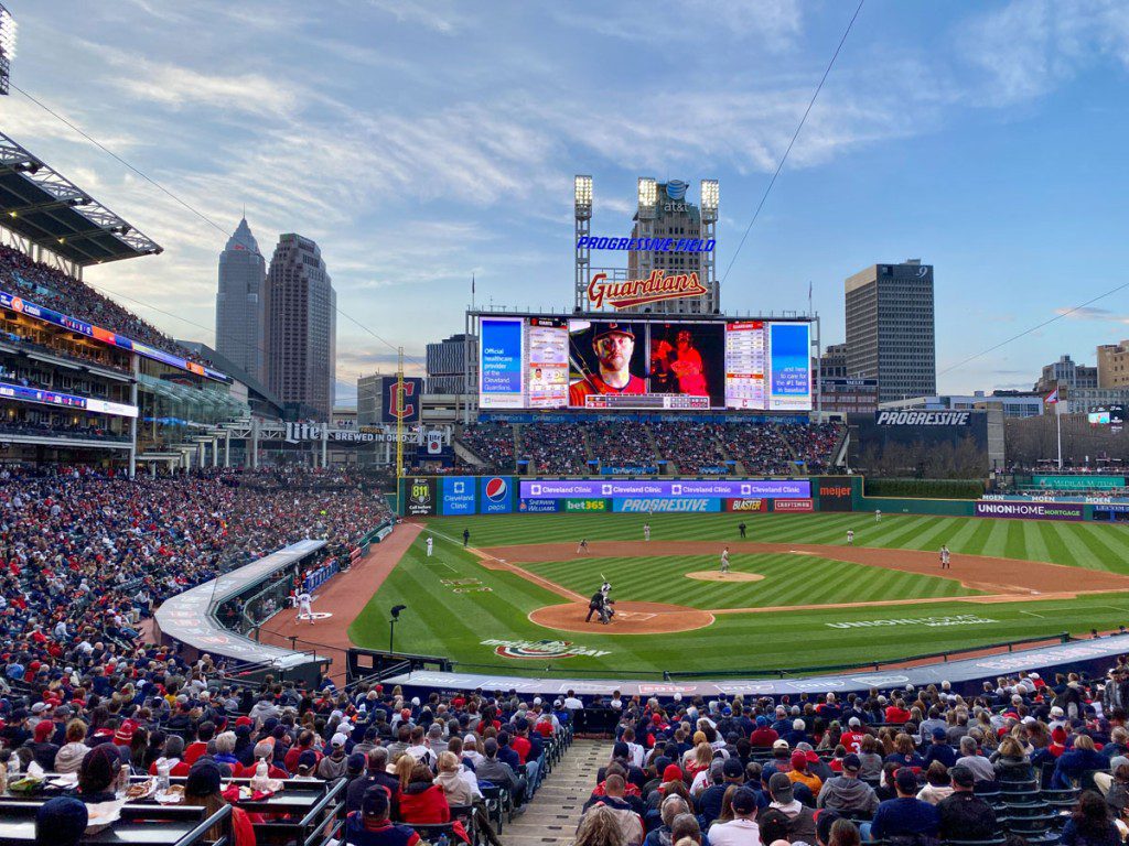 juego de los guardianes de cleveland
