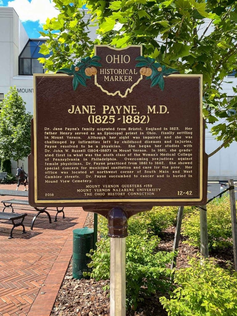 Marcador histórico de Mount Vernon