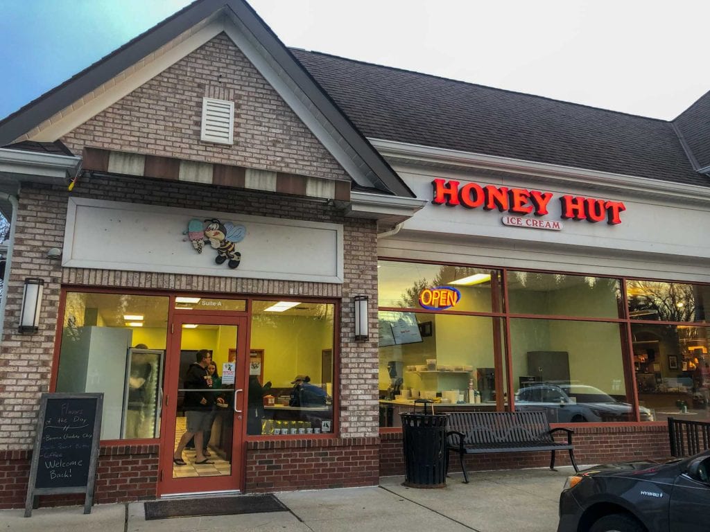 Exterior de la tienda Honey Hut
