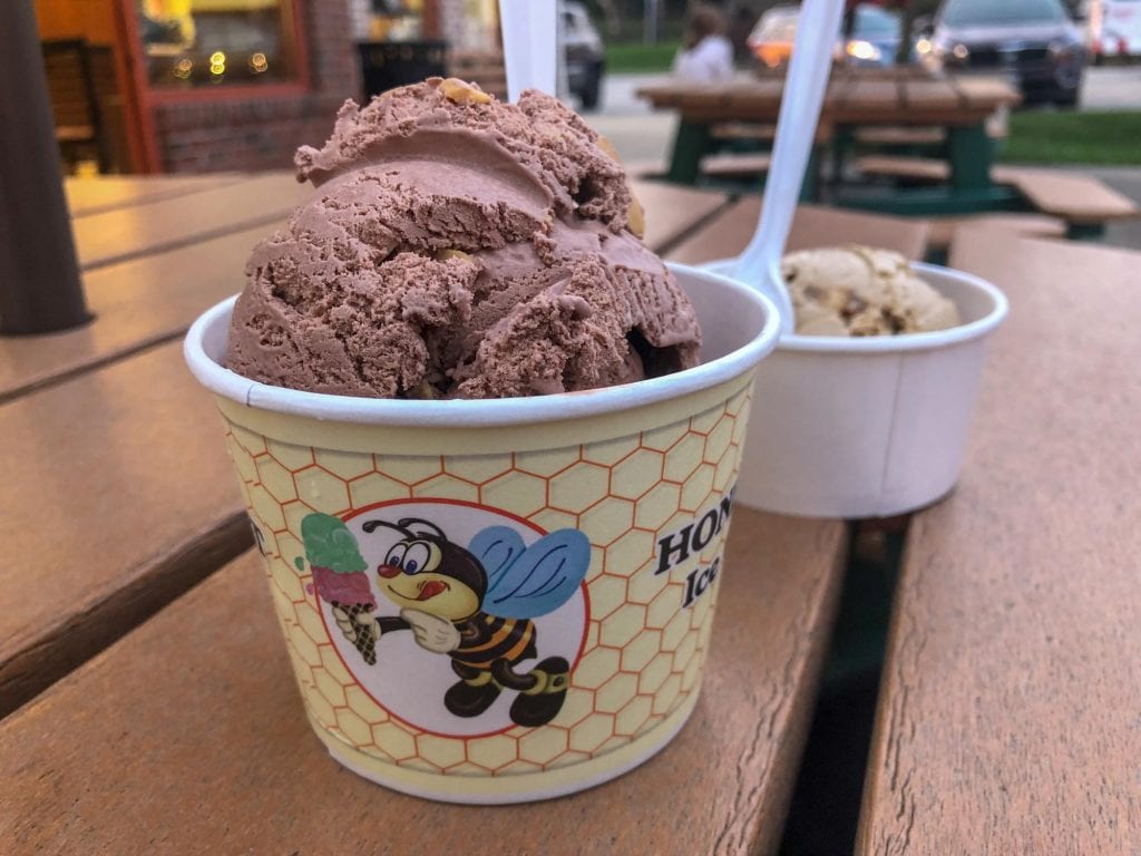 Copa de helado Honey Hut