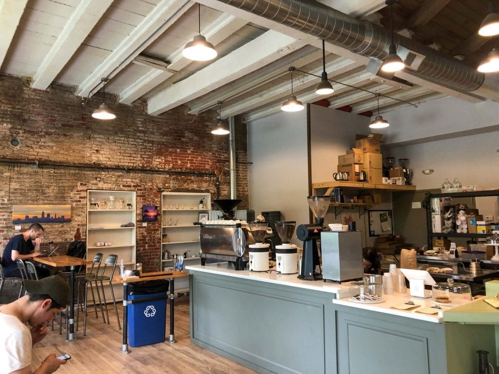 Dentro del café pato-conejo