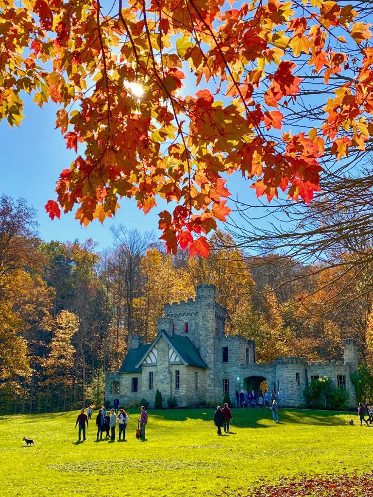 Squire's Castle en otoño