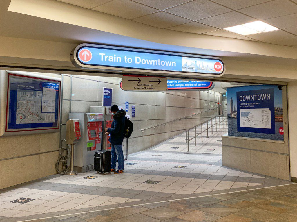 Estación RTA del aeropuerto de Cleveland