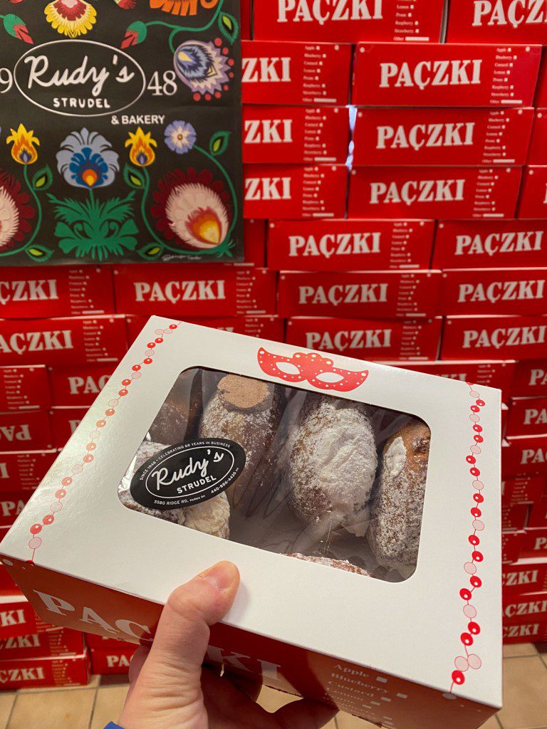 Caja de paczki de Rudy's