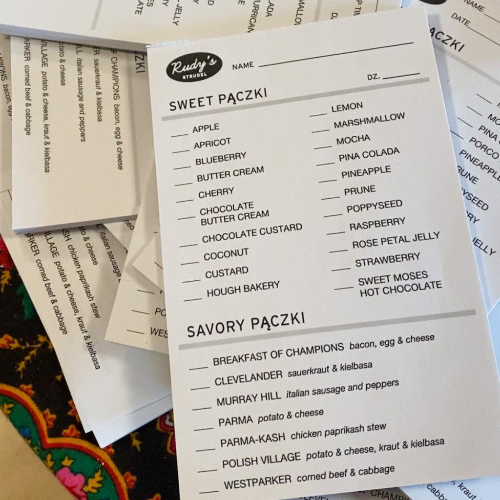Formulario de pedido de Paczki