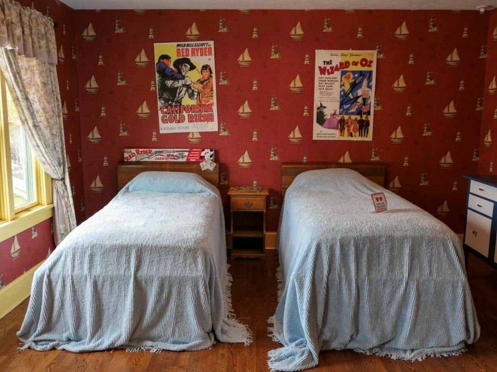 Una casa de cuentos de Navidad en Cleveland