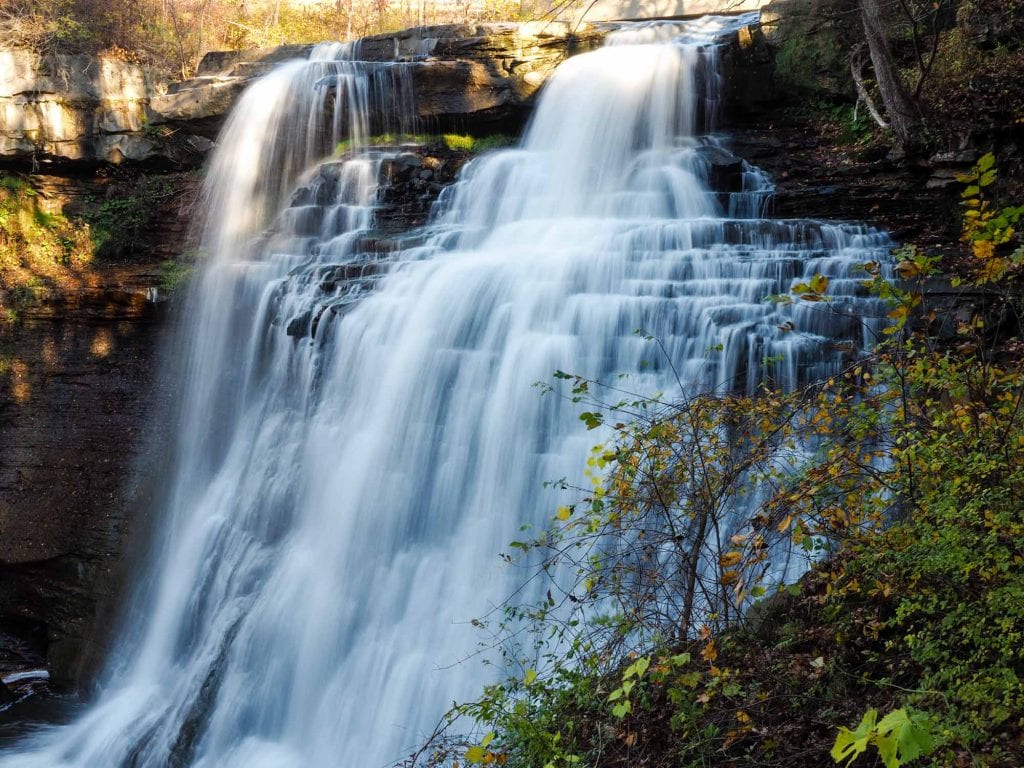 Cataratas Brandywine en CVNP