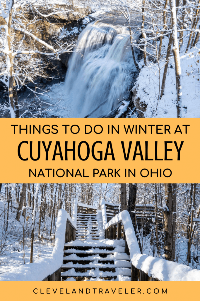 Parque Nacional del Valle de Cuyahoga en invierno