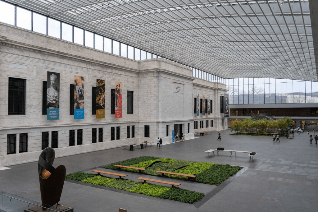 Atrio del Museo de Arte de Cleveland