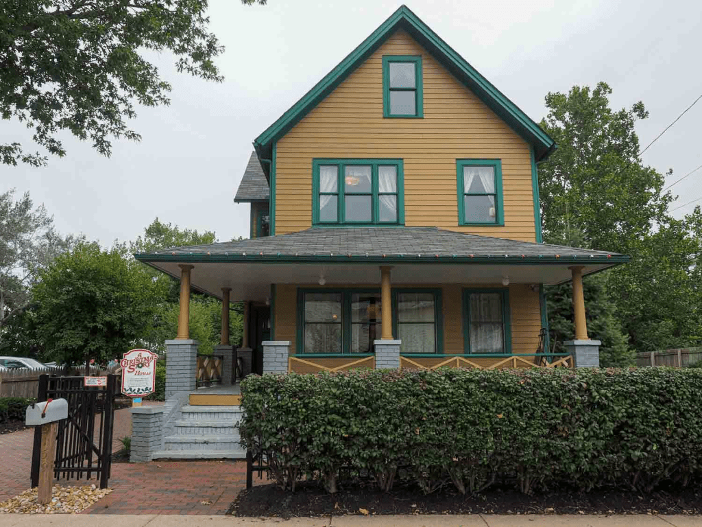 Una casa de cuentos de Navidad en Tremont